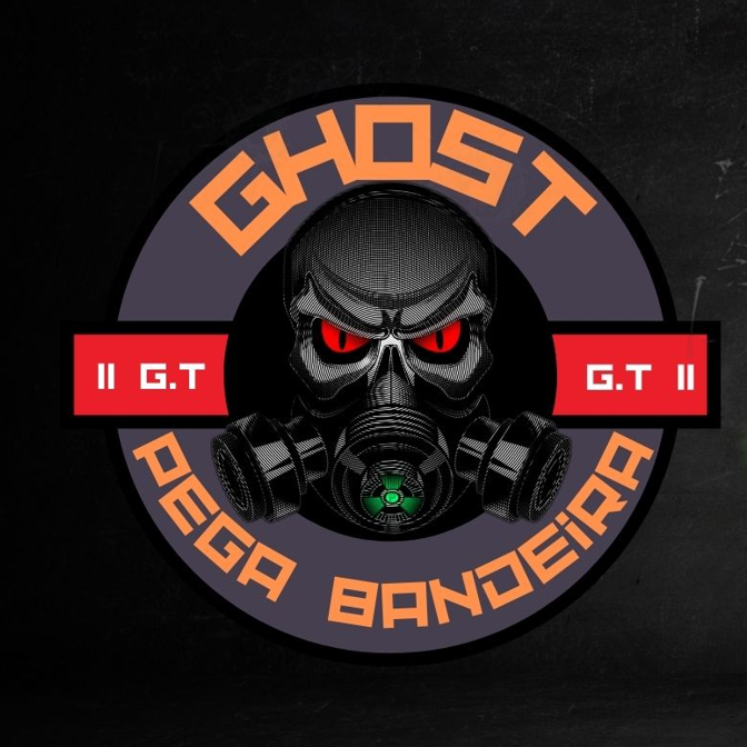 Logo GHOST PEGA BANDEIRA